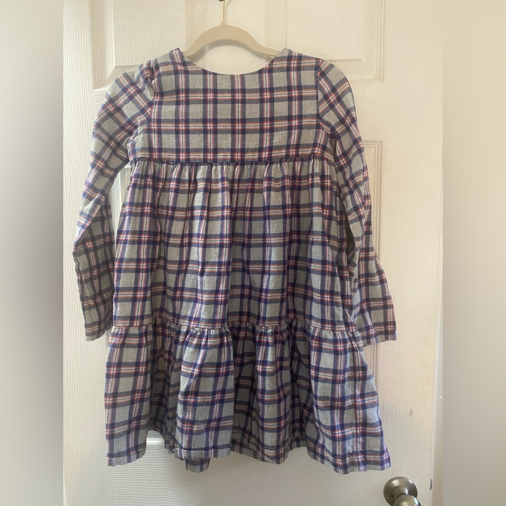 Boden Girl’s Plaid Dress